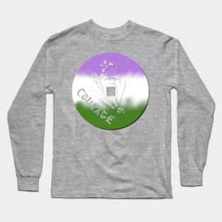 Courage Token - GQ Pride Long Sleeve T-Shirt